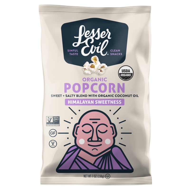 Lesser Evil Himalayan Sweet Popcorn