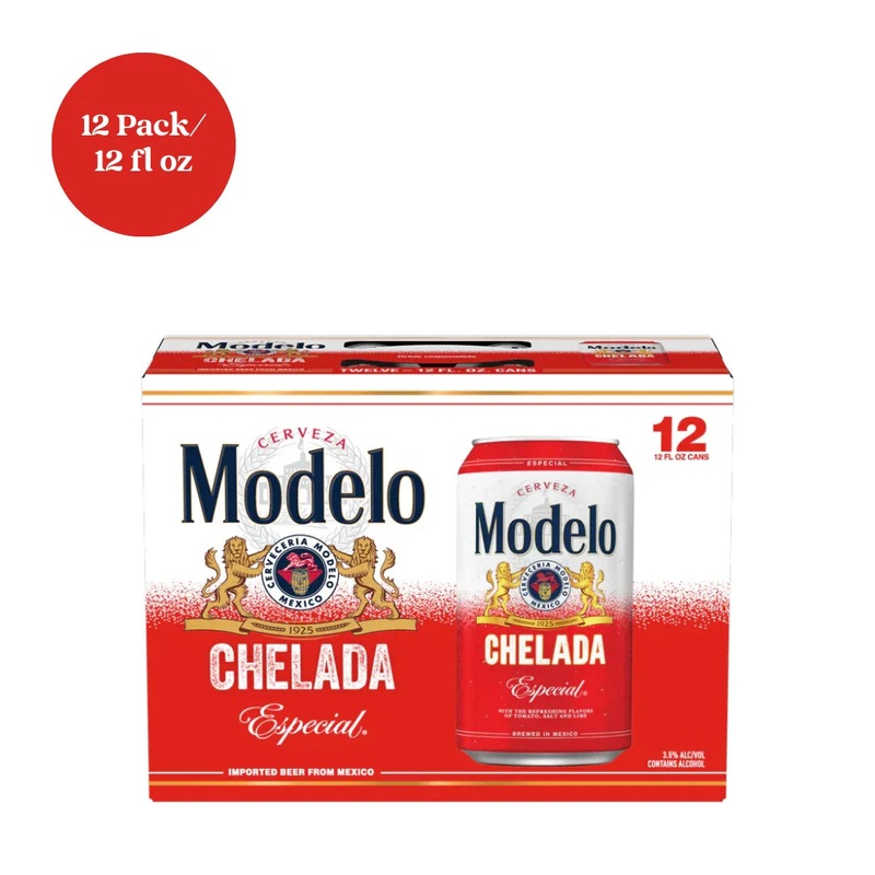 Modelo Chelada Especial Beer 12pk 12 fl oz Cans