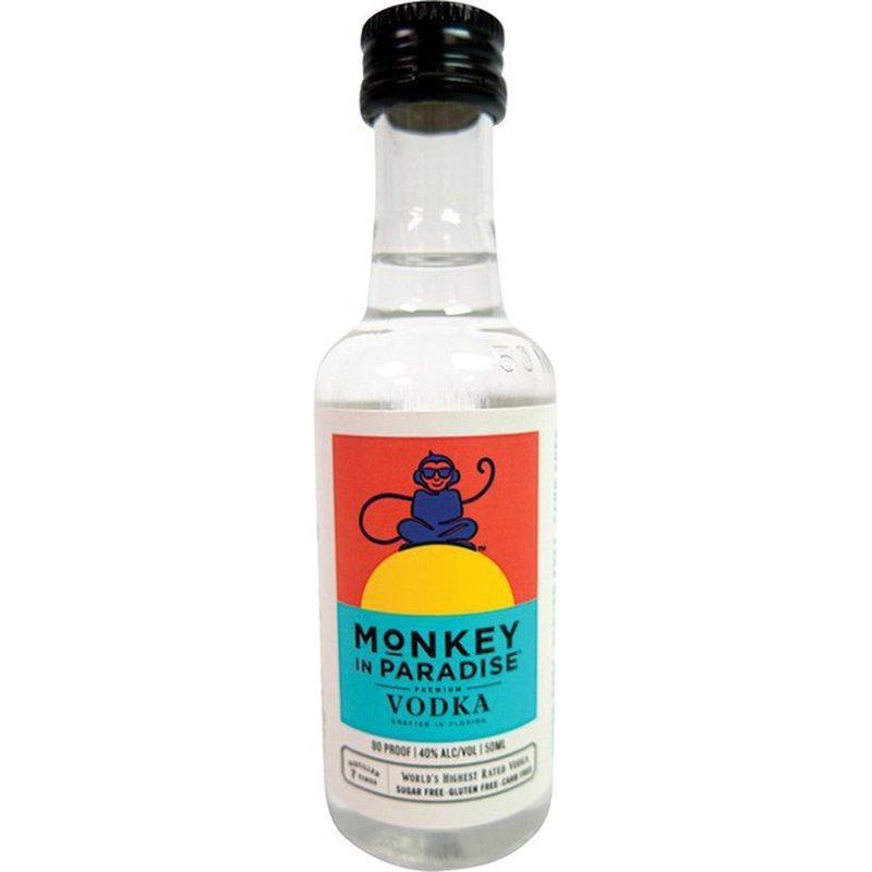 Nip Vodka Monkey In Paradise