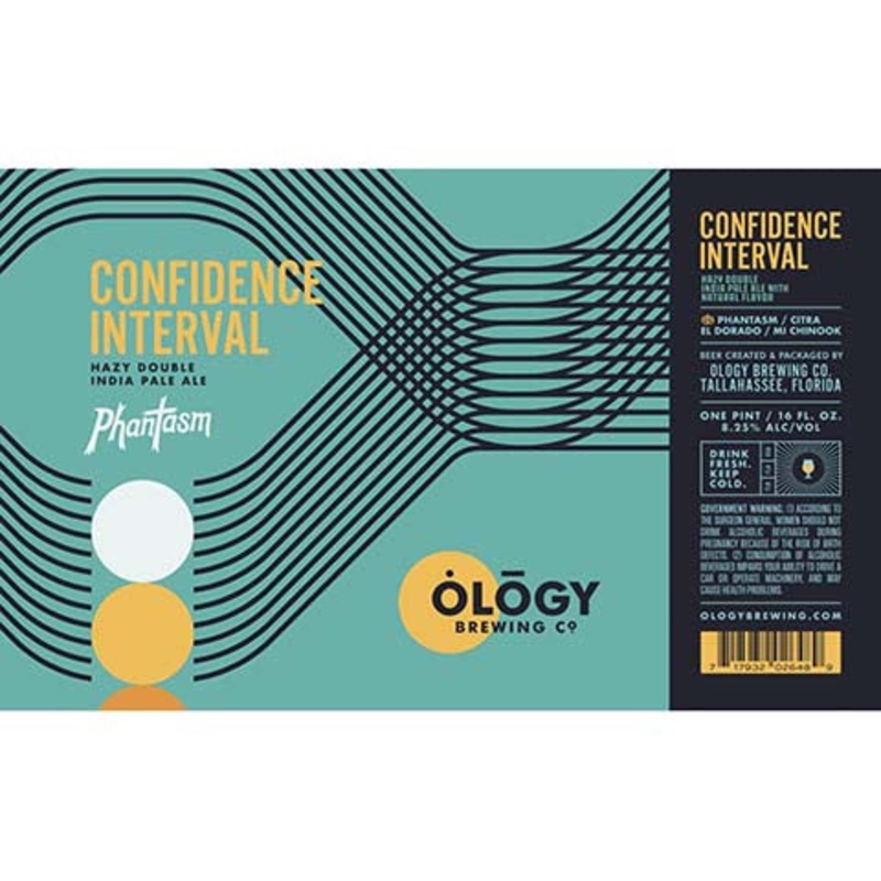 Ology Confidence Interval Hazy Double IPA 16OZ SINGLE CAN