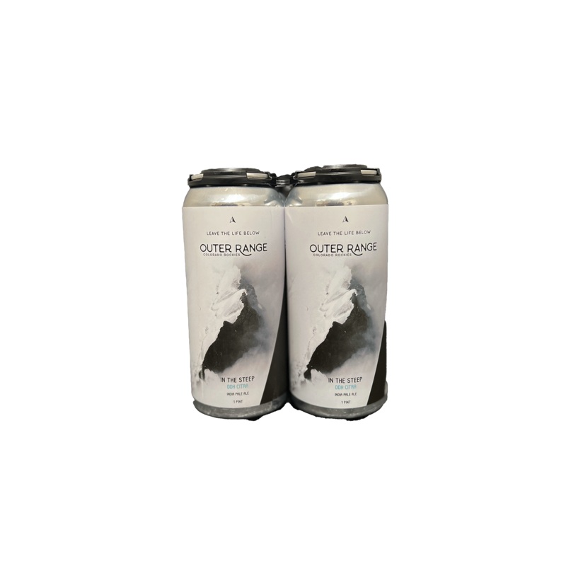 Outer Range In The Steep DDH Citra 4 Pack Cans