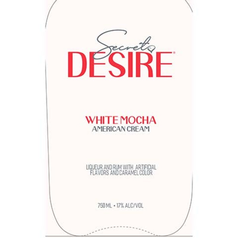 Secret Desire White Mocha American Cream 750ML BTL