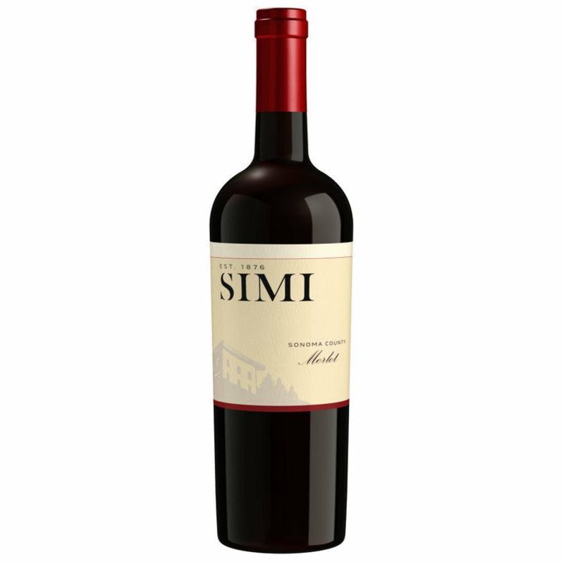 SIMI MERLOT SONOMA COUNTY 2019 750ML 750ML