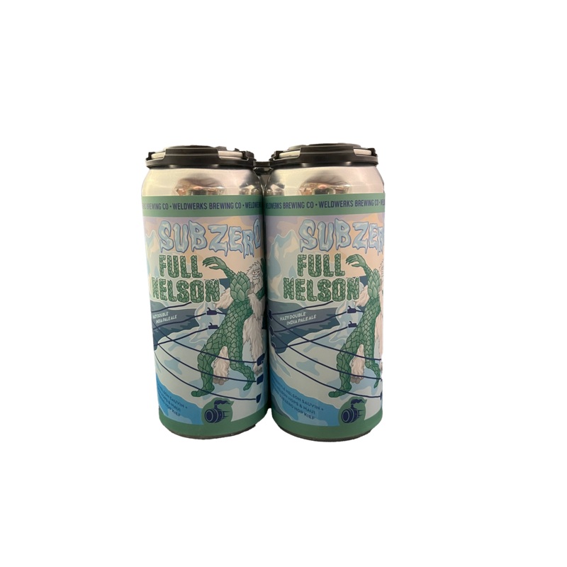 Weldwerks Sub Zero Full Nelson Hazy DIPA 4 Pack Cans