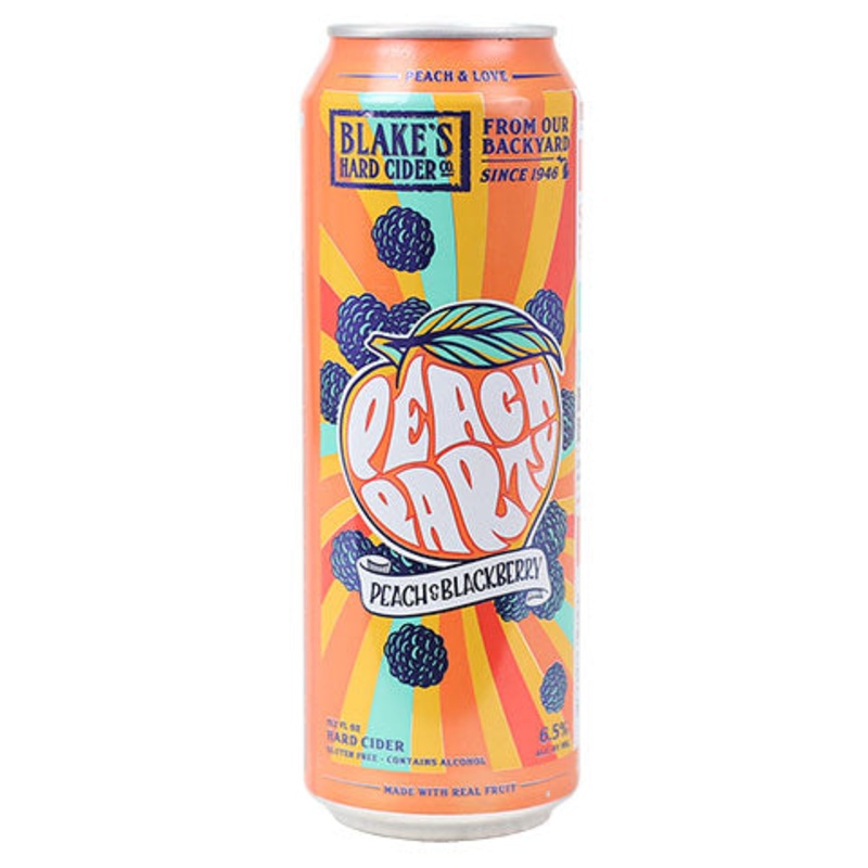 Blake's Peach Party Hard Cider 19.2OZ CAN