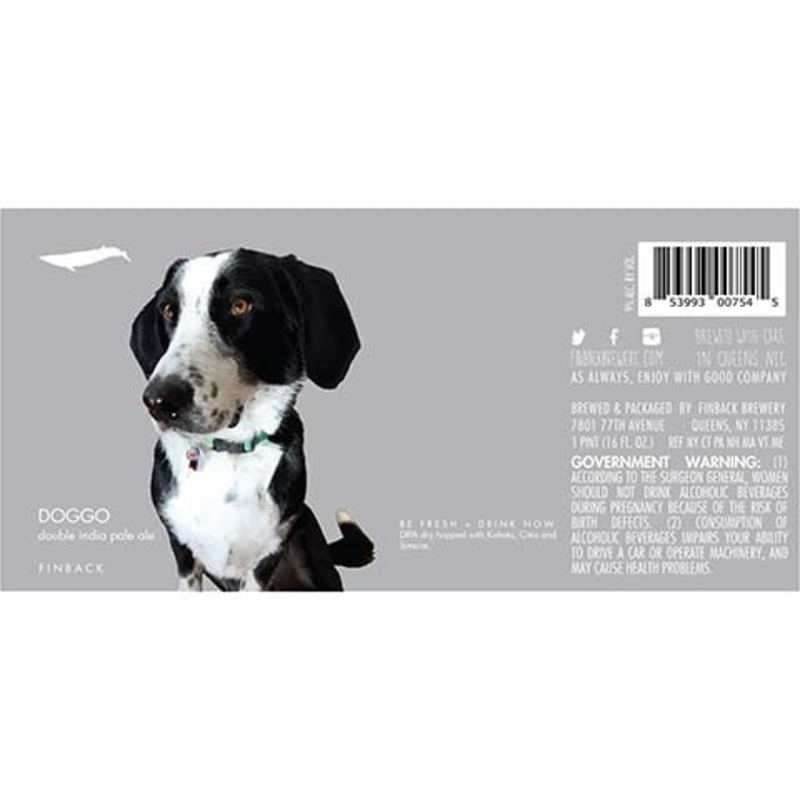 Finback Doggo DIPA 16OZ SINGLE CAN