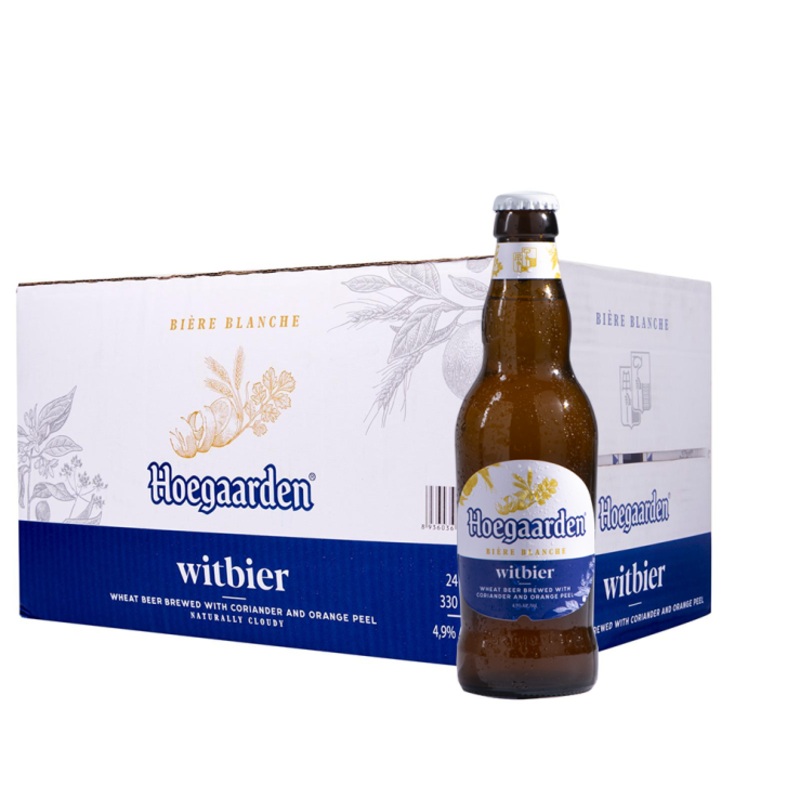 Hoegaarden White Beer 330ml Bottle x24 (case)