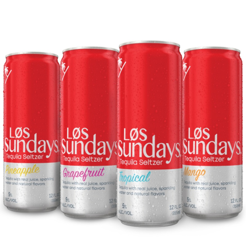 Los Sundays Tequila Seltzer 8-PK