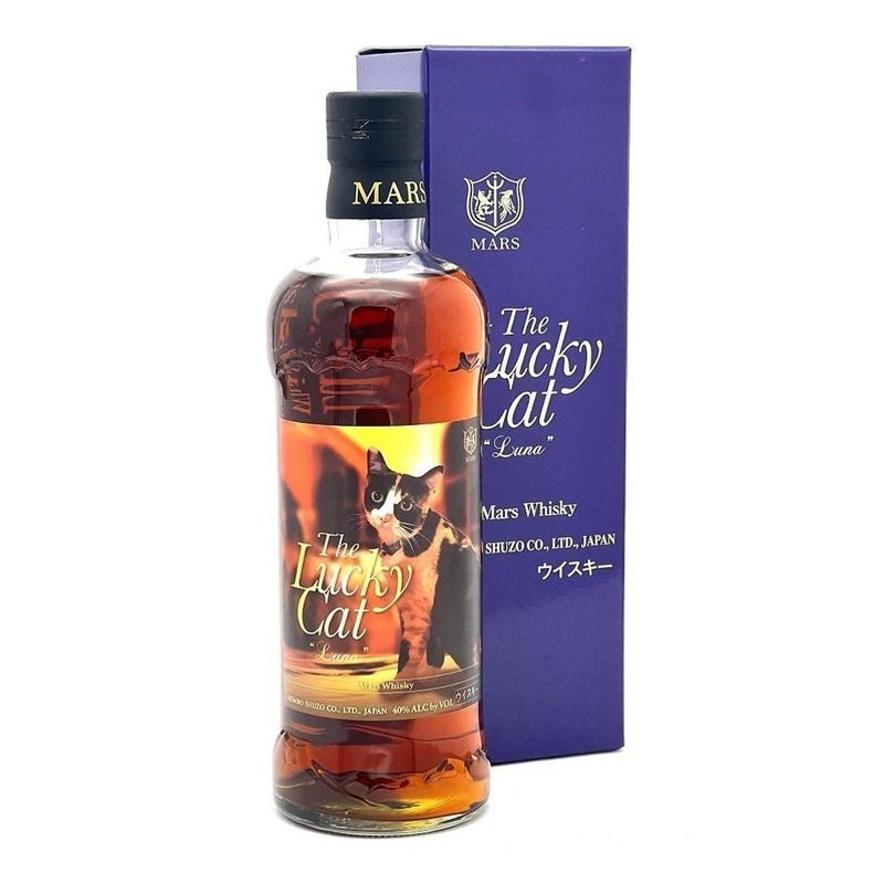 Mars 'The Lucky Cat Luna' Blended Japanese Whisky 700ML BTL