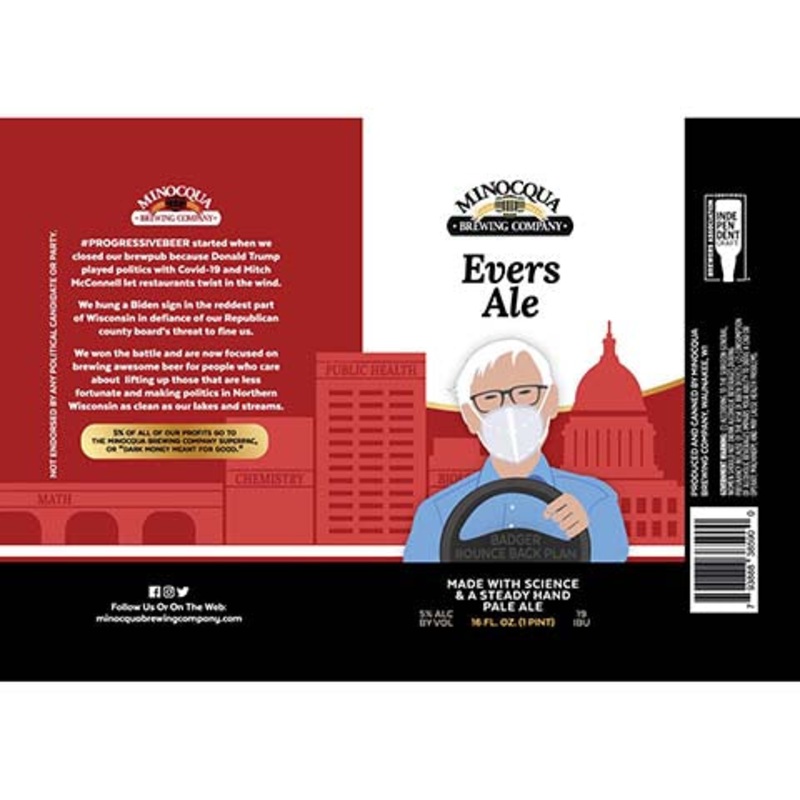 Minocqua Evers Ale 16OZ SINGLE CAN