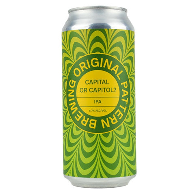 Original Pattern Capital Or Capitol? IPA 16OZ SINGLE CAN