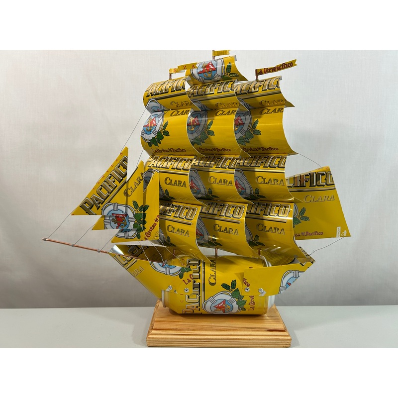 Pacifico Clara Beer Can Ship