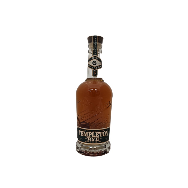 Templeton 6 Year Rye Whiskey 750ML