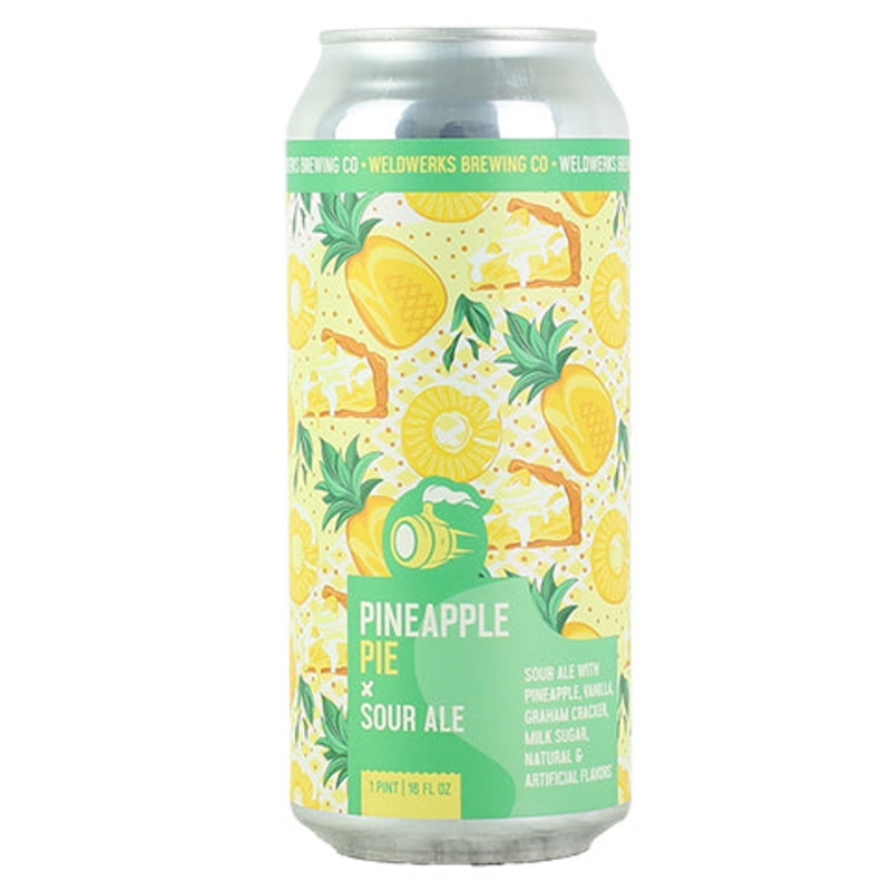 Weldwerks Pineapple Pie Sour Ale 16OZ SINGLE CAN