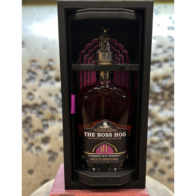 Whiskey Rye Whistle Pig The Boss Hog XI The Juggarnaut