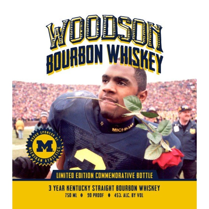 Woodson Bourbon Whiskey Limited Edition Michigan Commemorative Bottle