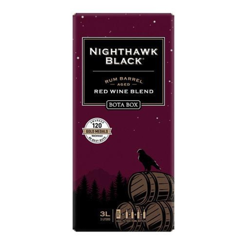 Box Wine Bota Nighthawk 3L Red Blend Rum Barrels 403483