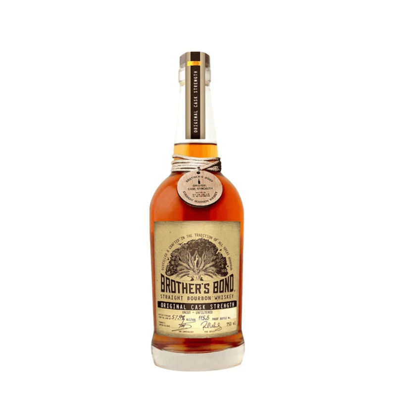 Brother's Bond Straight Bourbon Whiskey Original Cask Strength 750mL