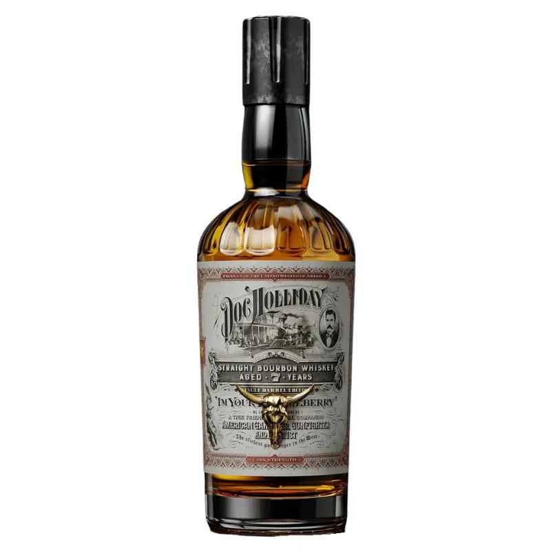 Doc Holliday 7 Year Cask Strength Straight Bourbon 750mL