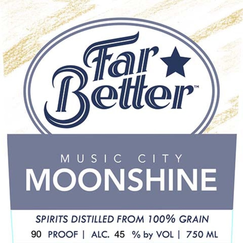 Far Better Music City Moonshine 750ML BTL