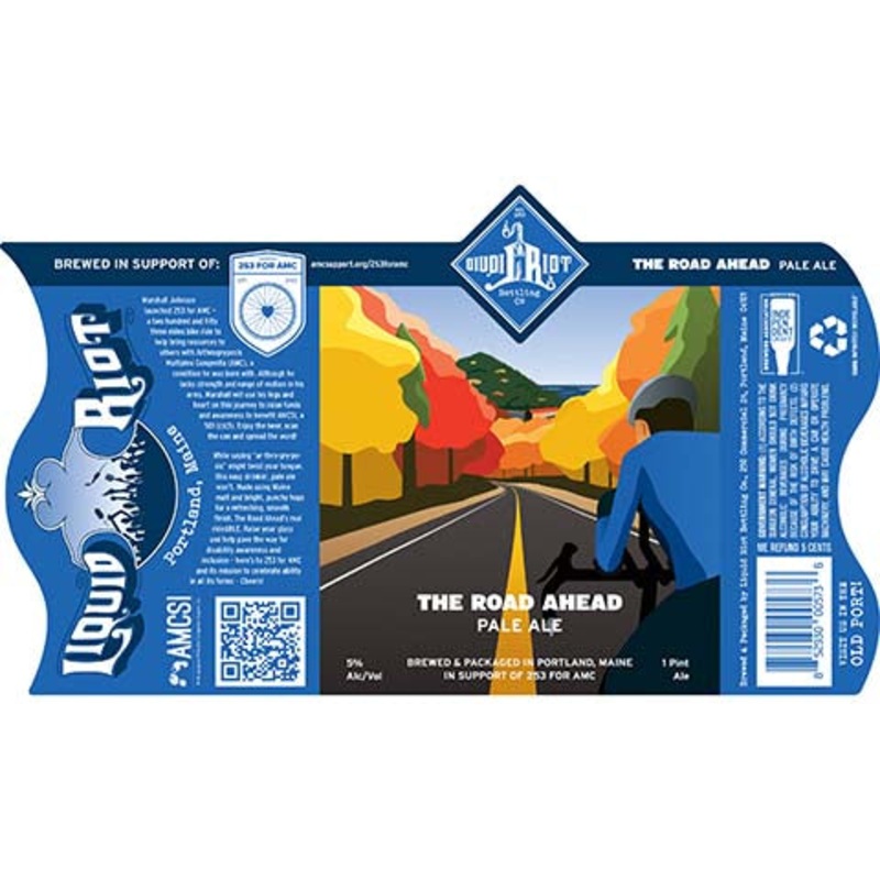 Liquid Riot The Road Ahead Pale Ale 16OZ SINGLE CAN