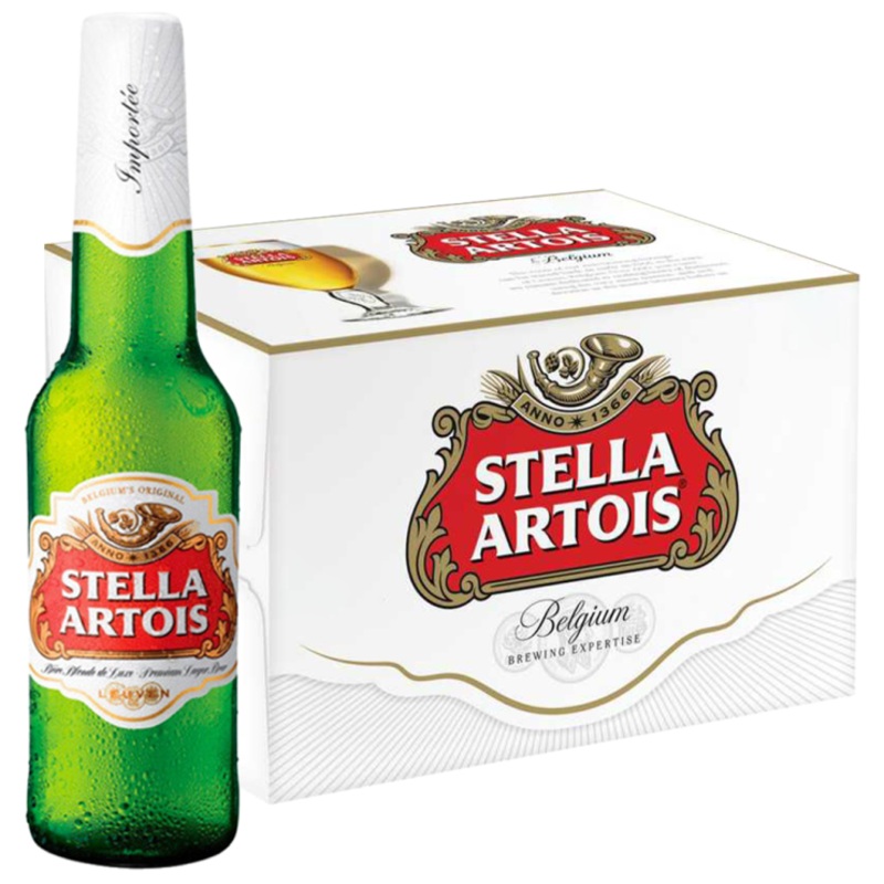 Stella Artois Beer 310ml Bottle x 24 (Case)