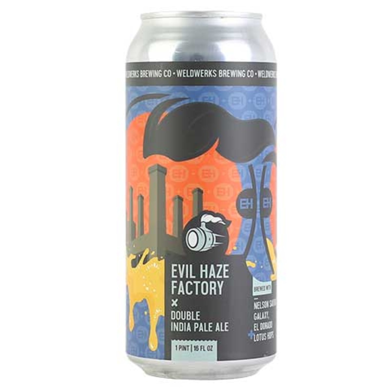 Weldwerks Evil Haze Factory DIPA 16OZ SINGLE CAN