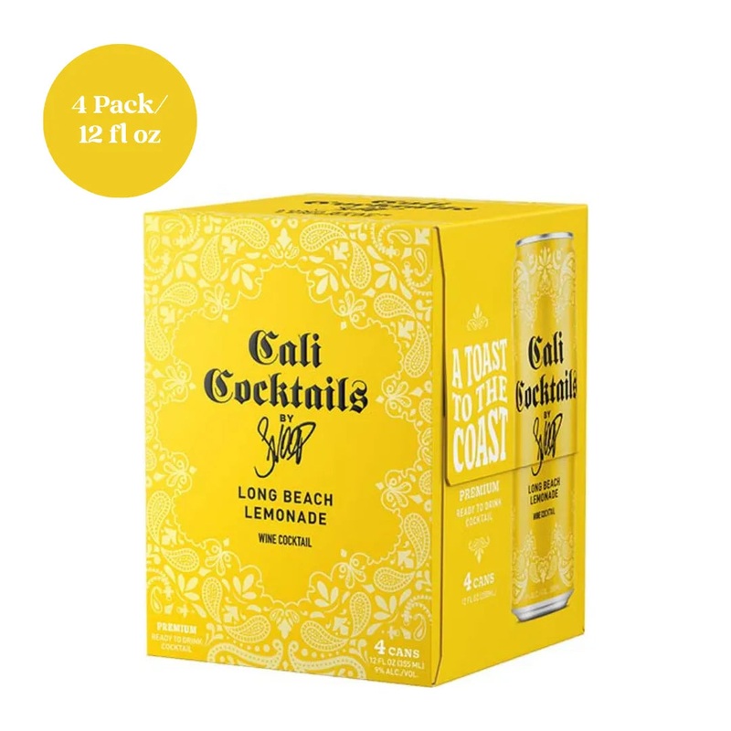 19 Crimes Cali Cocktails by Snoop Long Beach Lemonade RTD Cocktail 4pk 12 fl oz Cans