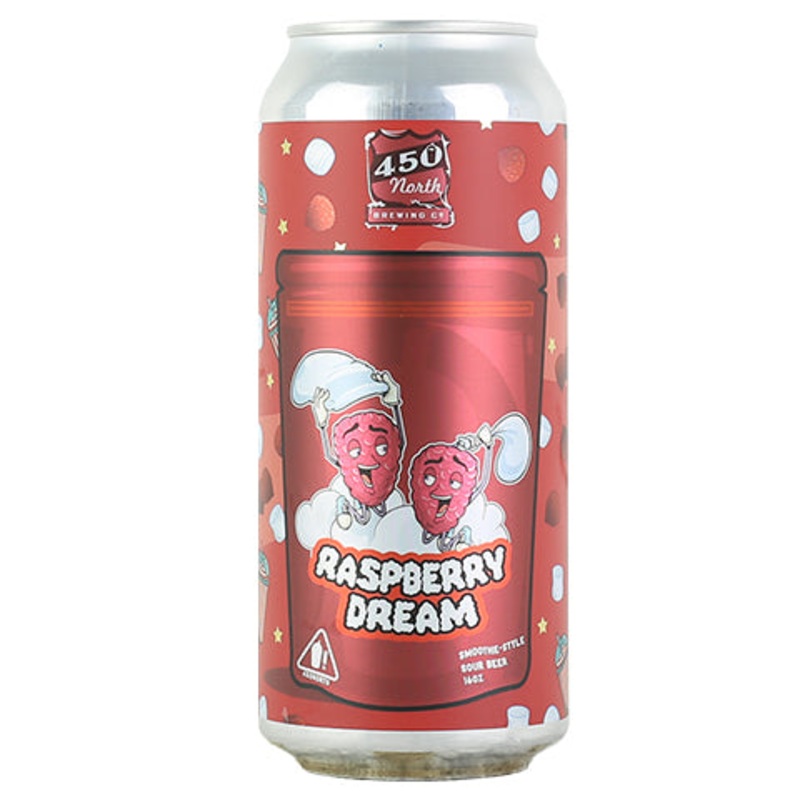 450 North Raspberry Dream Slushy XXL Sour 16OZ SINGLE CAN