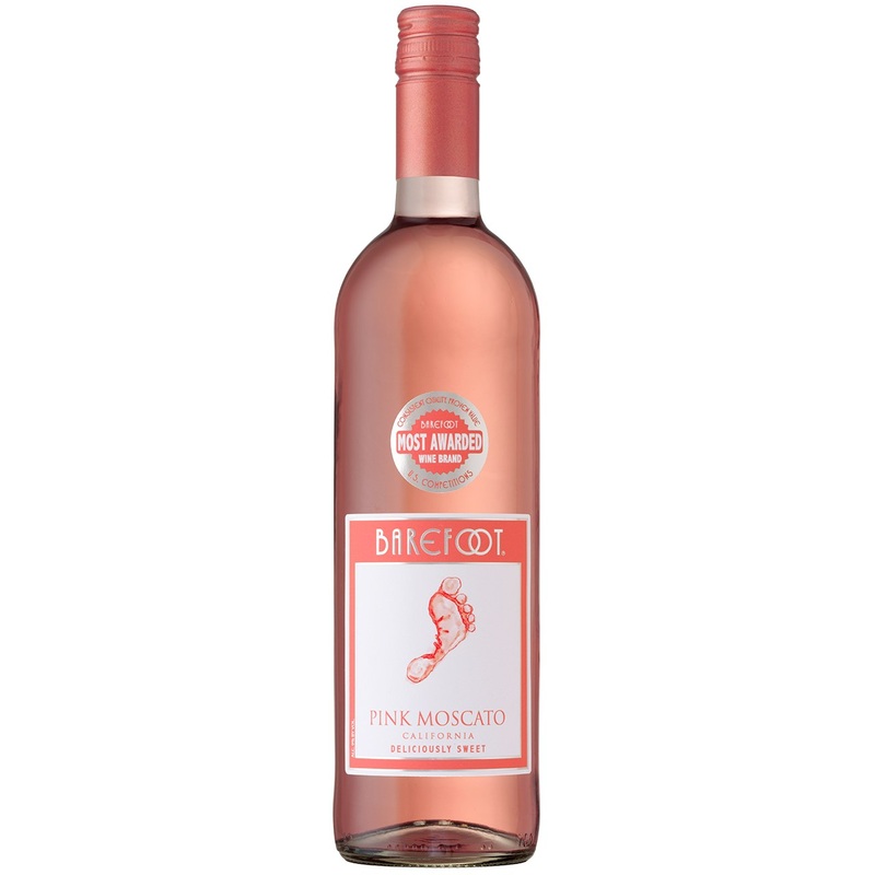 BAREFOOT PINK MOSCATO 750 ML