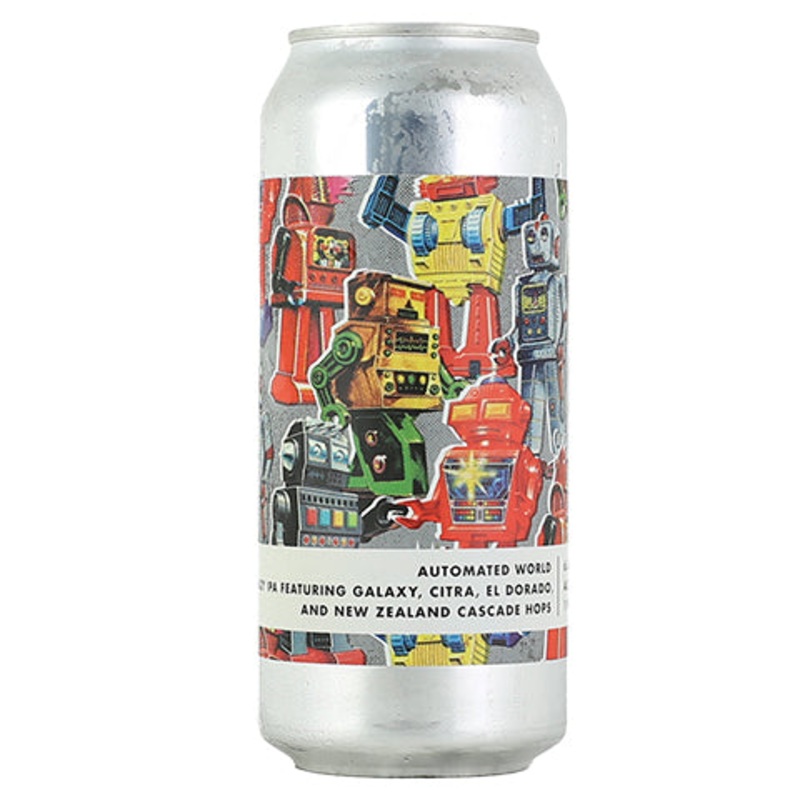 Bottle Logic Automated World Hazy IPA 16OZ SINGLE CAN