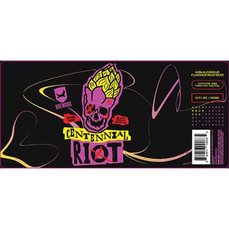 Brewdog Centennial Riot (Non-Alcoholic) 12OZ SINGLE CAN