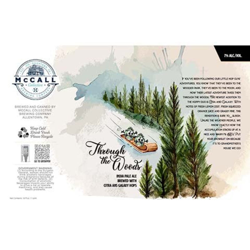 McCall Through the Woods IPA 16OZ SINGLE CAN