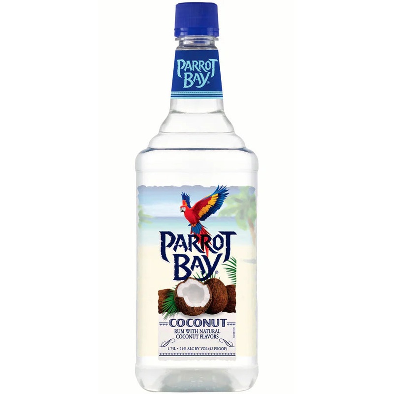 Parrot Bay Coconut Rum 42 Proof 1.75 Liter Bottle