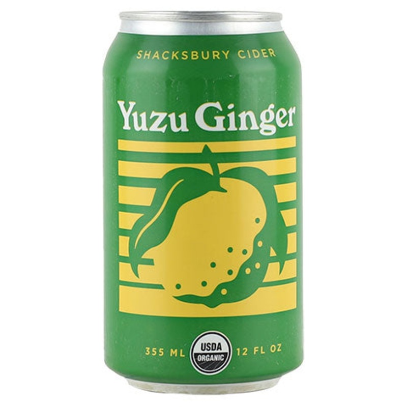 Shacksbury Yuzu Ginger Cider 12OZ SINGLE CAN