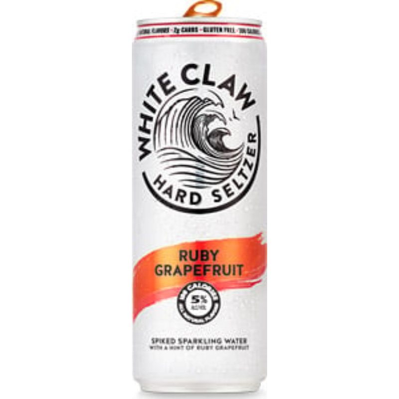 White Claw Ruby Grapefruit 24 - 12oz Cans, 6 Pack
