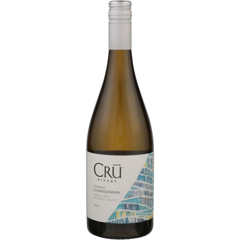 CRU CHARDONNAY UNOAKED ARROYO SECO 2020 750ML 750ML
