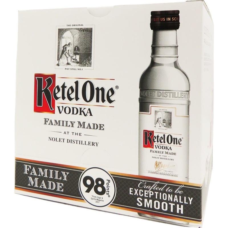 KETEL ONE VODKA 50ML 12PK