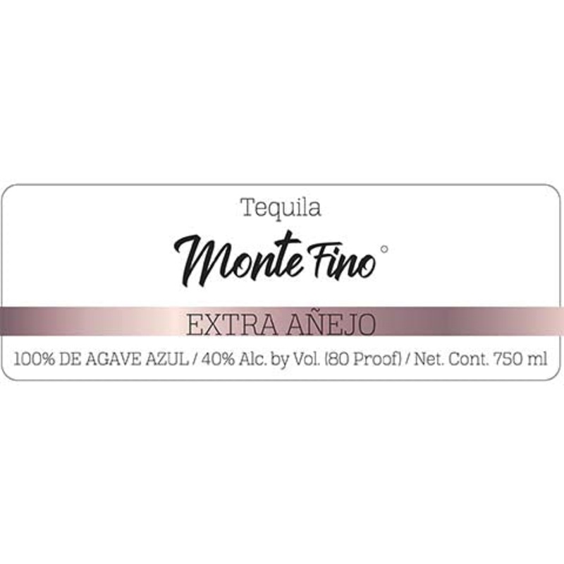 Monte Fino Extra Anejo Tequila 750ML BTL