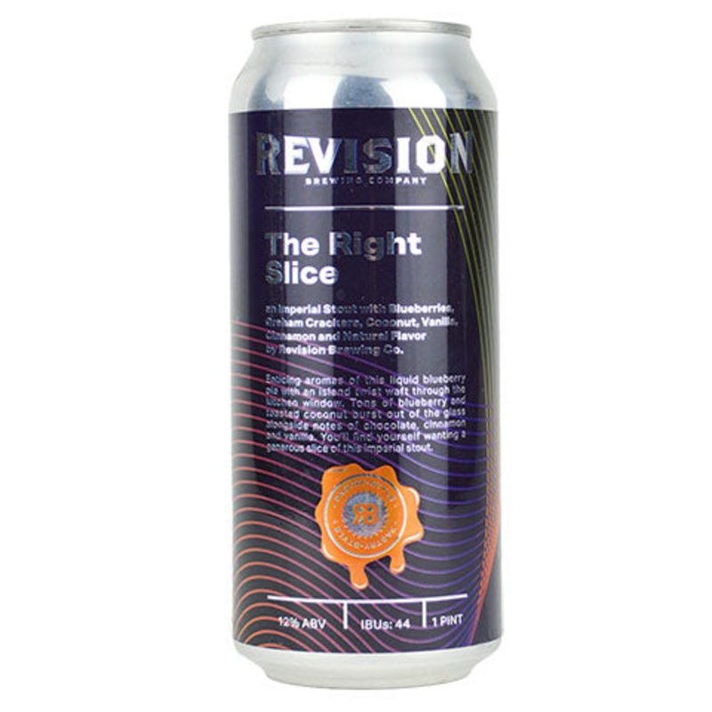 Revision The Right Slice Imperial Stout 16OZ SINGLE CAN
