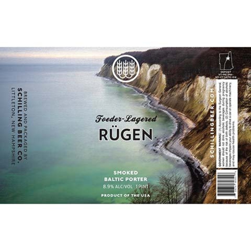 Schilling Foeder-Lagered Rgen Smoked Baltic Porter 16OZ SINGLE CAN