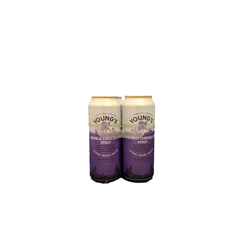 Youngs Double Chocolate Stout 4 Pack Cans