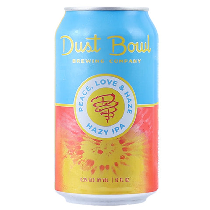 Dust Bowl Peace, Love & Haze Hazy IPA 12OZ CAN