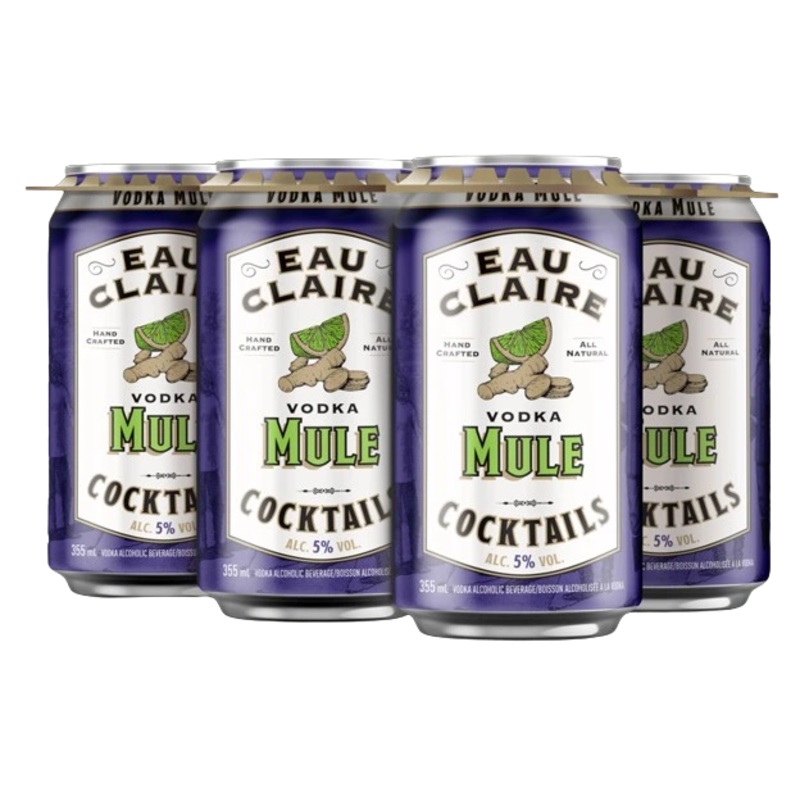 EAU CLAIRE EQUINEOX MULE 355ML 6PK CAN @ Windermere [1052351] 2130 ml
