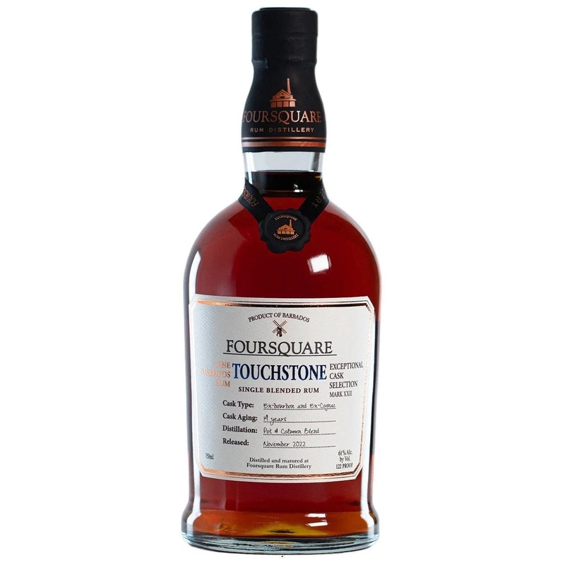 Foursquare 14 Year Old Mark XXII 'Touchstone' Single Blended Rum 750ML BTL