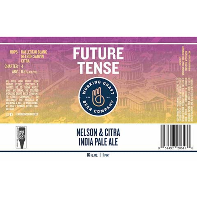 Future Tense Nelson & Citra IPA 16OZ SINGLE CAN