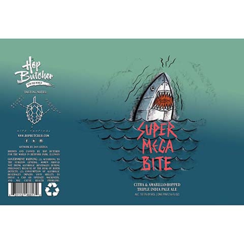 Hop Butcher Super Mega Bite TIPA 16OZ SINGLE CAN