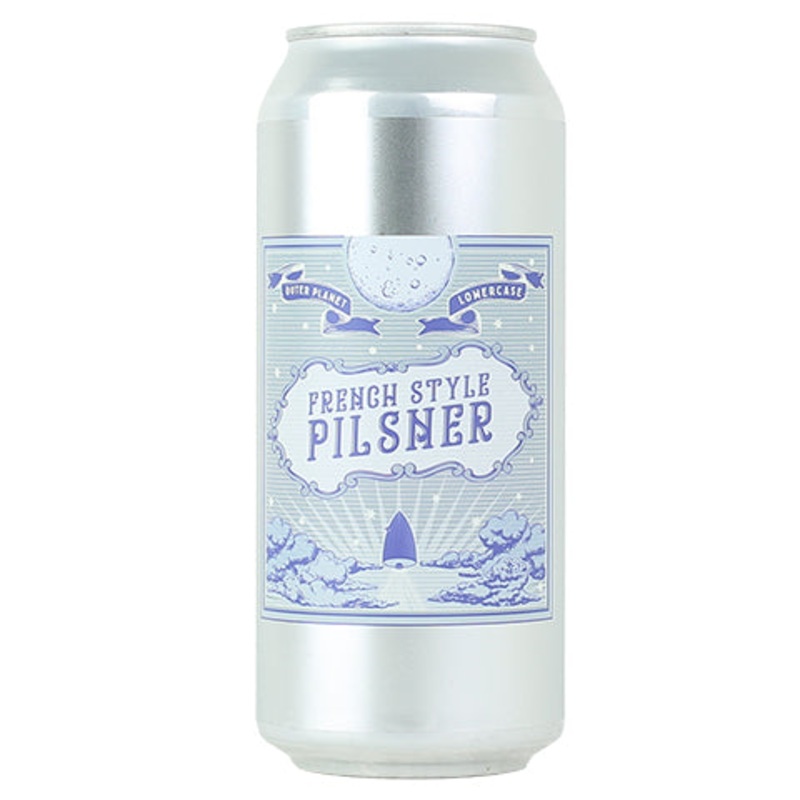 Lowercase French Style Pilsner 16OZ SINGLE CAN