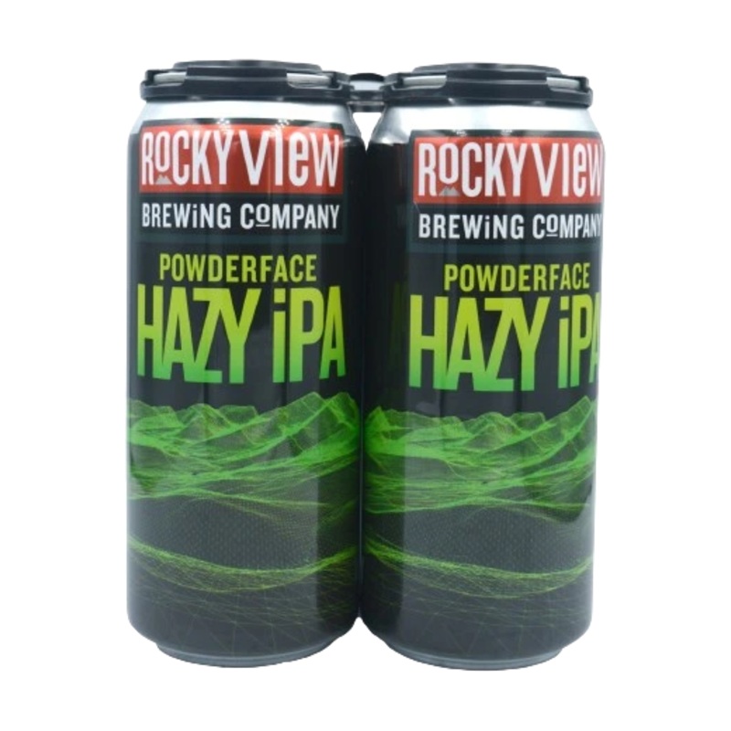 ROCKY VIEW POWDERFACE HAZY PALE ALE 473ML 4PK CAN @ Windermere [1042526] 1892 ml