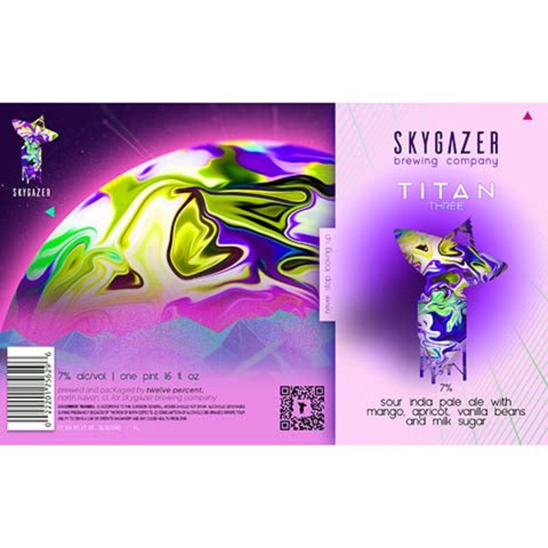 Skygazer Titan Three Sour IPA 16OZ SINGLE CAN